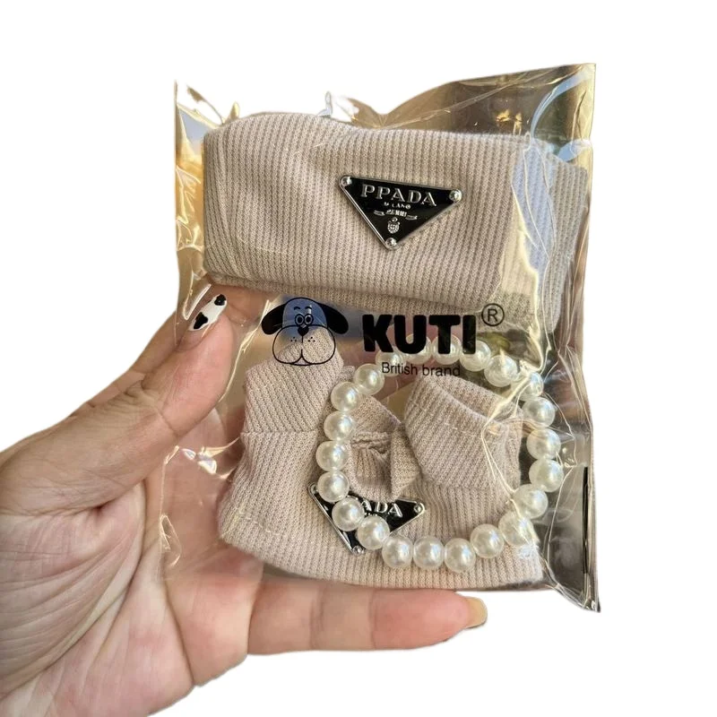 (Geen Pop) Alleen Geschikt Voor Labubu Poppenkleertjes Met Hoeden Parelkettingen Gebreide Sets Labubu Poppenkleertjes Pop Accessoires