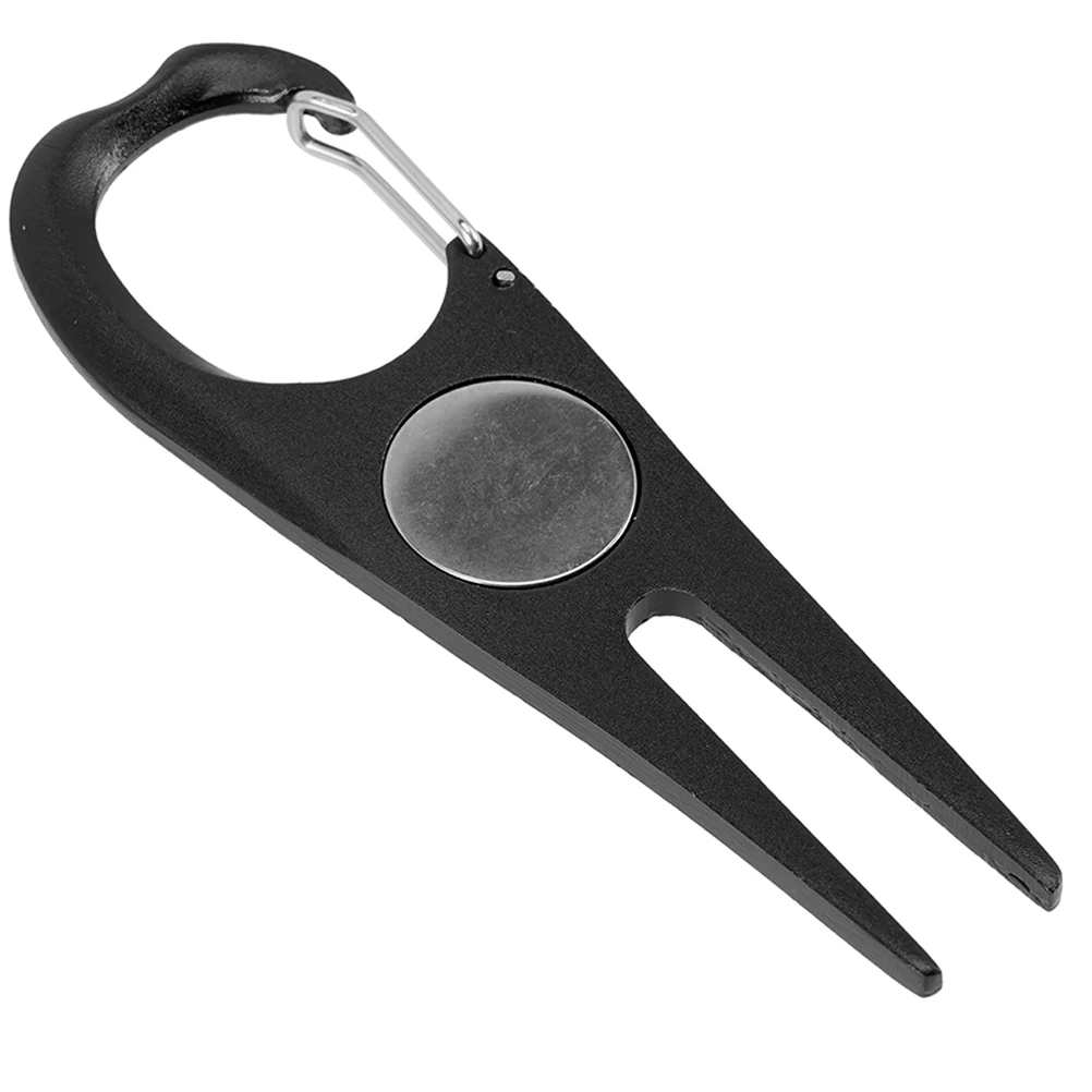 

Golf Repair Tools Portable Grass Portable Golfing Tool Tools Stainless Steel Black Blue Ball Marker Fork Golf Supplies