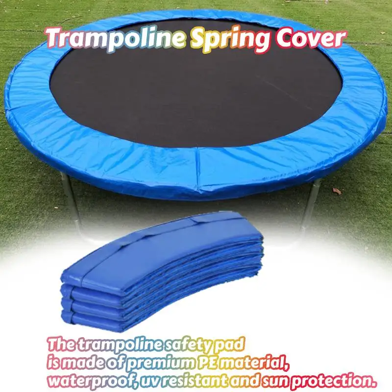 

Universal Replacement Trampoline Safety Pad Mat Durable UV Resistant Waterproof Lightweight Durable Springs Protection Pad