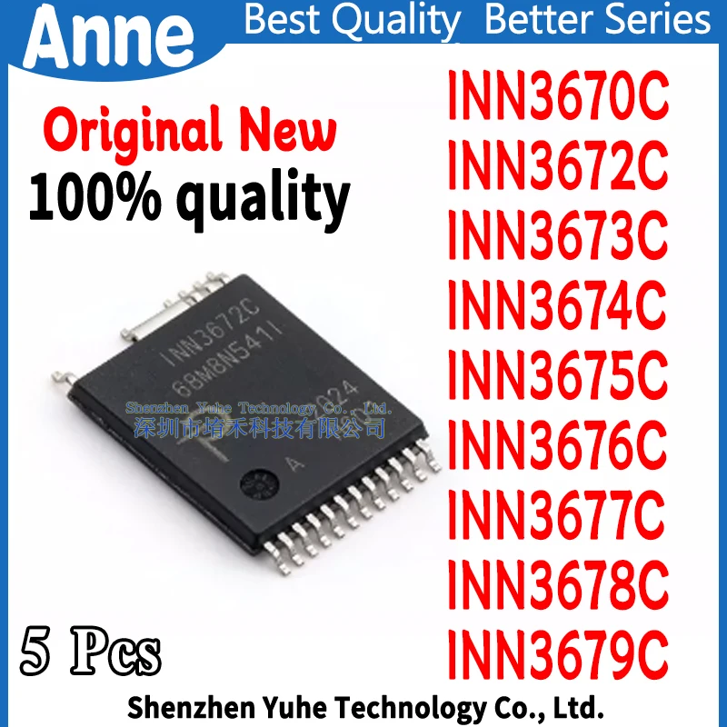 (5piece) 100% New INN3670C INN3672C INN3673C INN3674C INN3675C INN3676C INN3677C INN3678C INN3679C INSOP-24