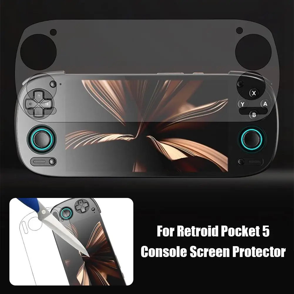 For Retroid Pocket 5/5 Pro Tempered Glass Screen Protector Film Retro Film Game Video Anti-scratch Accessories Transpare H5l7