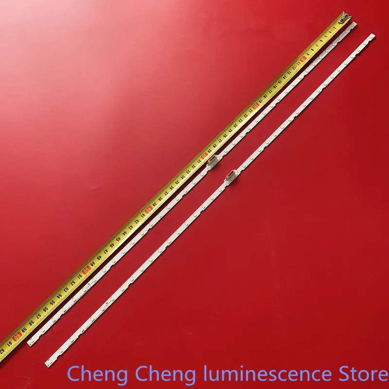 Светодиодная лента для Samsung UE55NU7175, UN55NU7100G, UE55NU7026, UE55NU7026K, UE55NU7300, UE55NU7400, UE55NU7120K, UE55NU7099, UE55NU7379