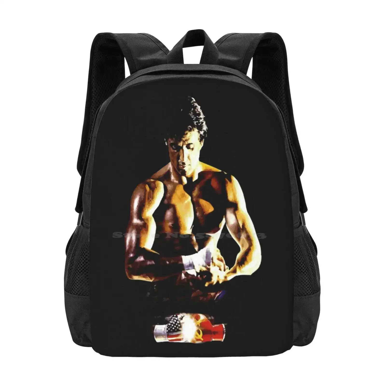 

Sylvester Special Series 06 Large Capacity School Backpack Laptop Bags Sylvester Chuck Norris Willem Defoe Legend Classic Movie