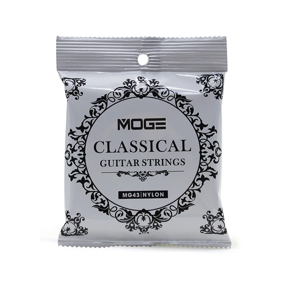 BATESMUSIC 10 pcs Anti-rust coating strings Classical Guitar Strings silver plated copper alloy nylon strings