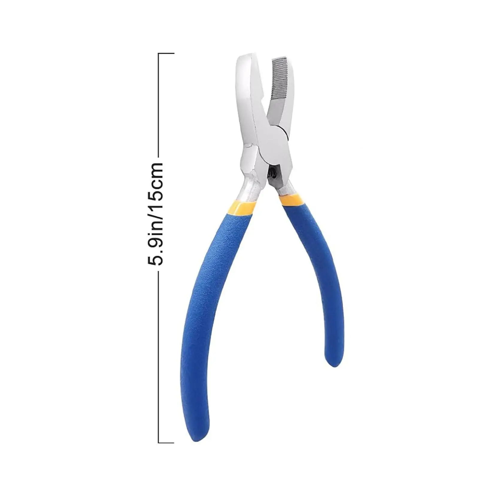 Pinças De Telha De Vidro Resistente Ao Desgaste, Alicadores De Grosing, Ferramenta De Cortador De Vidro De Aço Para Corte De Vitral, 2Pcs