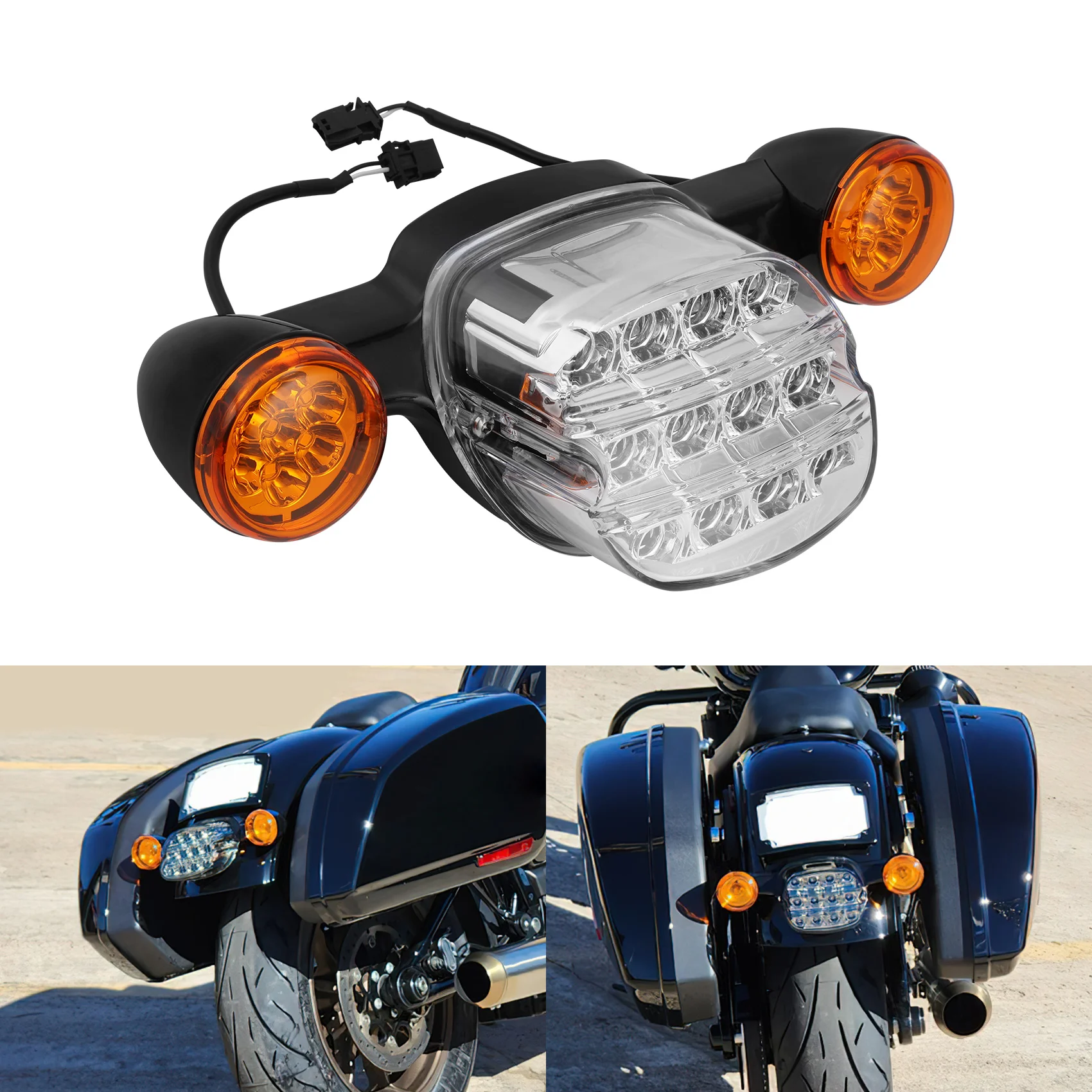 

Turn Signal Taillight Fit For Harley Low Rider FXLR 2018-2020 FXLRST 2022-2025 Motorcycle Accessories