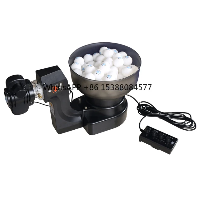 

Hui Pang HP-07 Automatic Table Tennis Ball Machine Single Person Convenient Type Practise Ball Serve