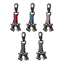 Firefighter Glove Strap Reflective for First Responder for Welding Gloves Work Glove Strap Turnout Gear Work Glove Holder Clip