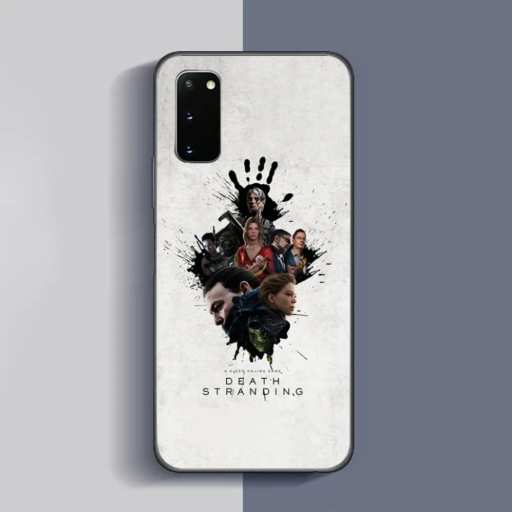 D-Death-Strandings Game Phone Case For Samsung Galaxy A52 A12 A51 S21 Edge S22ULTRA S23 S20LITE Plus ultra Black Cover