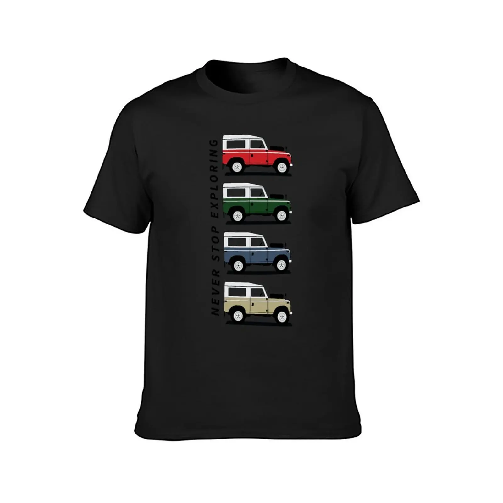 land rover series T-Shirt heavyweights animal prinfor boys plain mens t shirts casual stylish