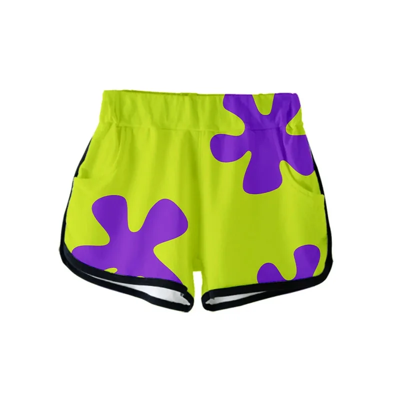 AliExpress NONE Cosplay Anime Patrick Star Women Casual Short Pants 2023 Summer Cool Printed 3D Shorts Fashion Hip Hop Tight Shorts Bike Cosplay