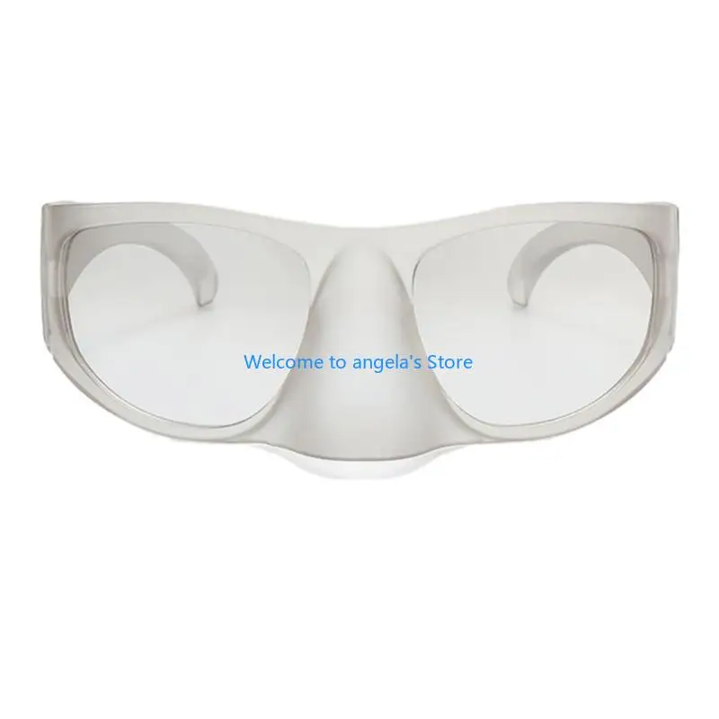 X4YC Futuristic Sunglasses for Girls Teens Subculture Carnival Party Taking Photo Tools Outdoor Carnivals Camping Decors