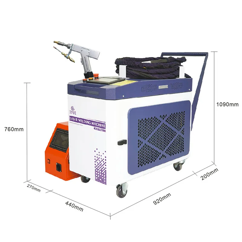 2023 fiber laser welding machine fiber laser welding machine portable 3 in 1 welder cleaner cutter 3 in 1