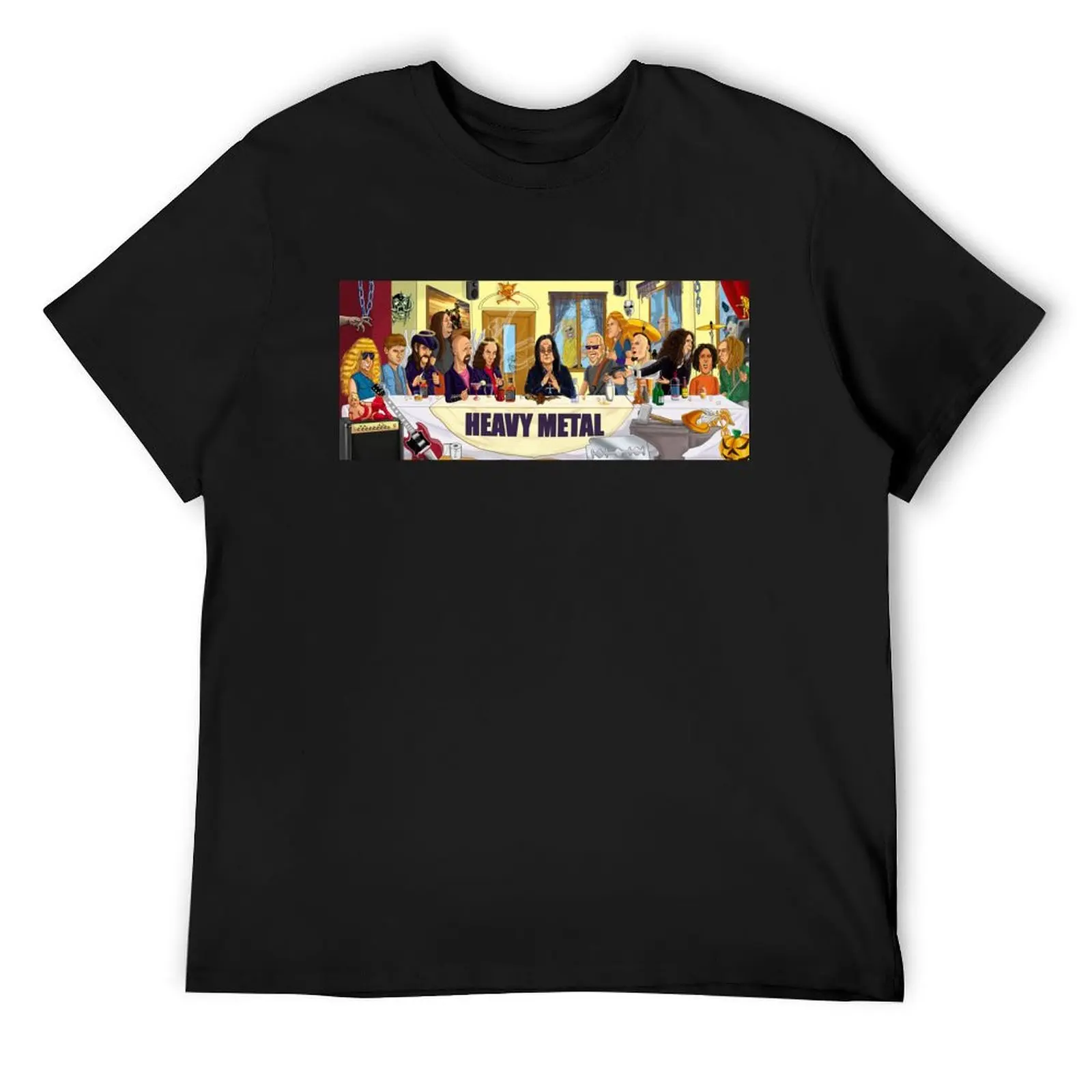 

The Heavy Metal Supper T-Shirt