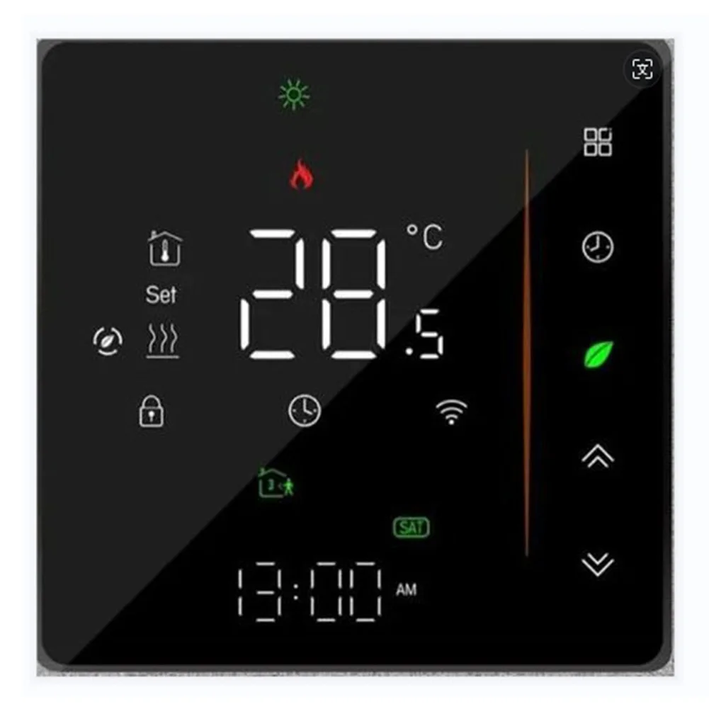 ترموستات واي فاي ذكي، جهاز تحكم عن بعد ذكي لتدفئة أرضية المياه: يتم التحكم فيه في التطبيق وقابل للبرمجة! أجزاء التدفئة المنزلية #5