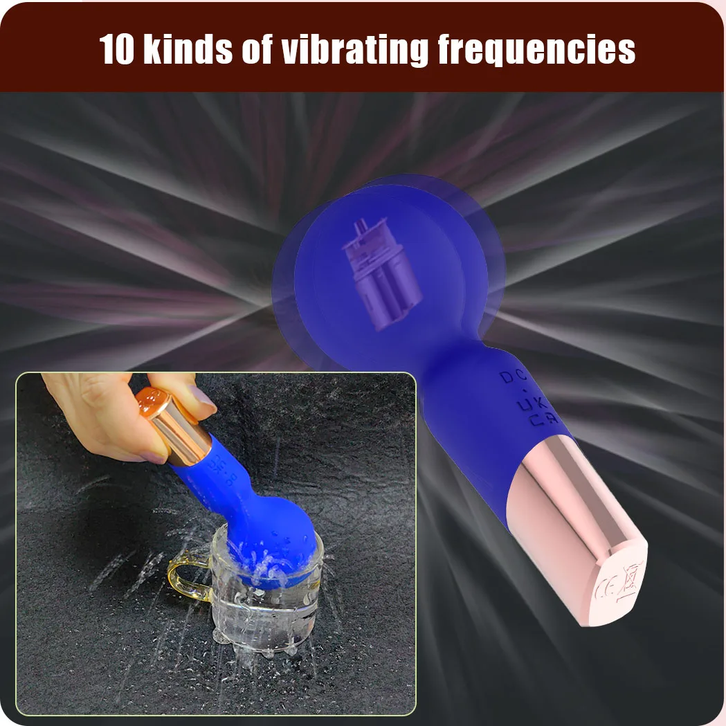 Powerful Mini AV Stick Vibrators for Women 10 Speeds Clit Vibrator Sex Toys for Woman Female Clitoris Stimulator Erotic Product