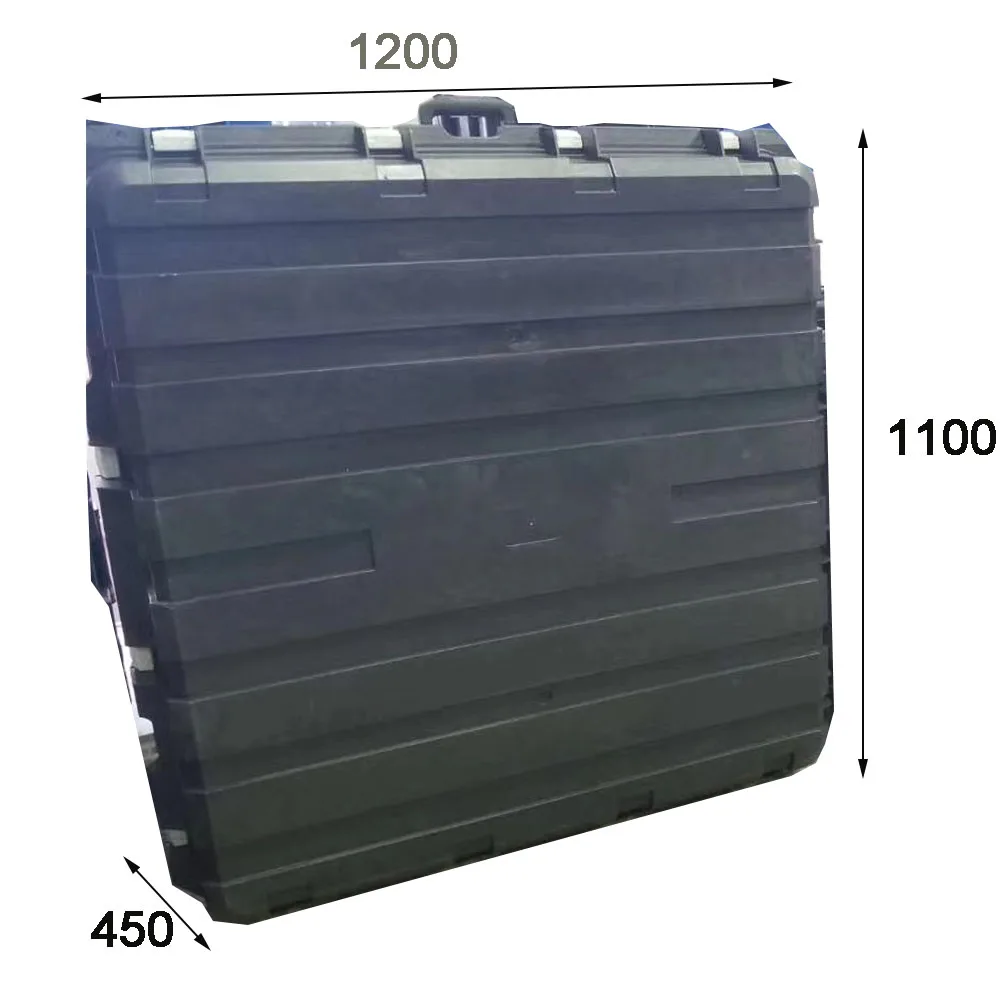 DPC140-3 big and large plastic tool case with 1200*1100*450mm