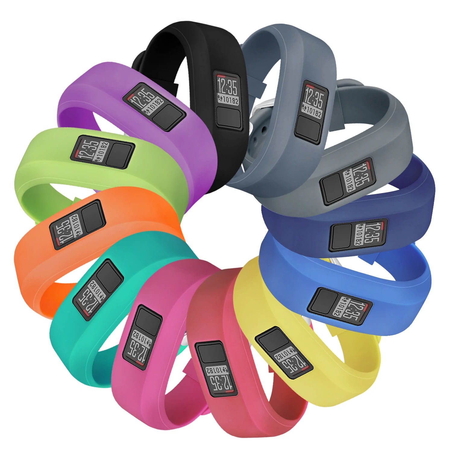 For Garmin Vivofit 3/JR/JR.2 Band - Soft Silicone Replacement Strap (Small Size)