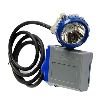 マイニング,狩猟,釣り,キャンプ用の高強度LEDヘッドランプ,レスキュー,定格67,16000lux,7800 mAhバッテリー