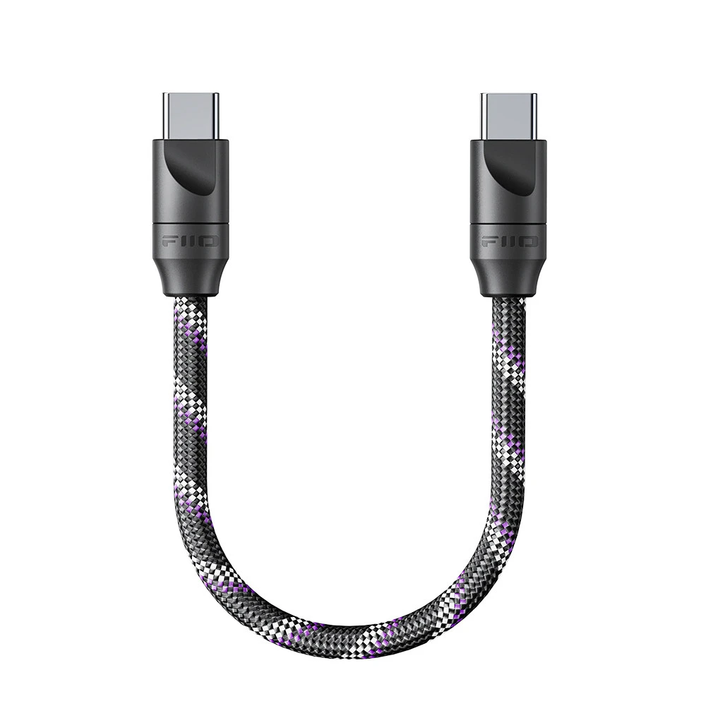 FiiO Trust Series Cable Type-C to Type-C/Lightning Cables, 3.5mm/RCA to RCA/Coaxial Audio 10cm To 150cm Woven Surface Cable image 2