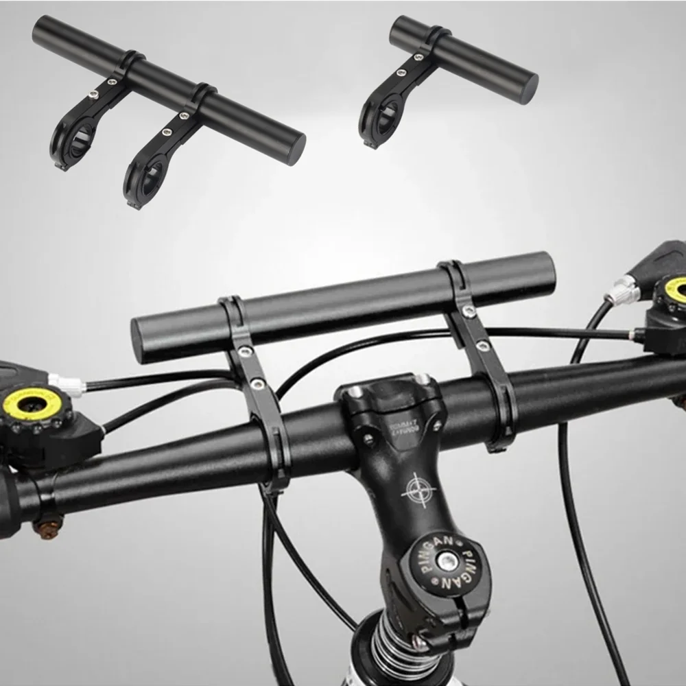

10/20cm Bicycle Handlebar Extended Bracket Aluminum MTB Bike Front Light Expansion Bracket Road Cycling Extender Rack Parts