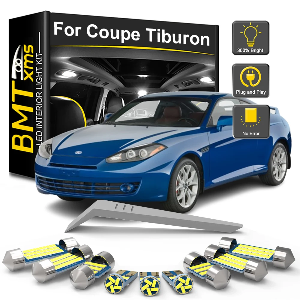 BMTxms LED Interior Light Bulb Kit For Hyundai Coupe Tiburon RD GK 1996-2003 2004 2005 2006 2007 2008 2009 Car LED Lamp Canbus