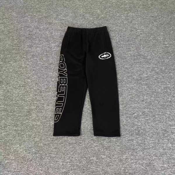 

Collaboration Edition Спортивные штаны с принтом на подкладке Fce и повседневные прямые длинные брюки, удобные свободные хлопковые брюки