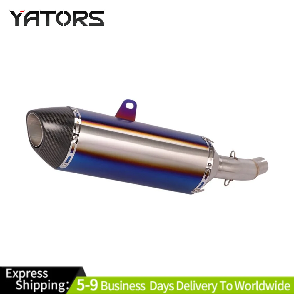 

Slip for Honda CB300R CBR300R 2018-2020 Motorcycle Exhaust Muffler Mid Link Pipe Exhaust Systems Exhausts Pipes