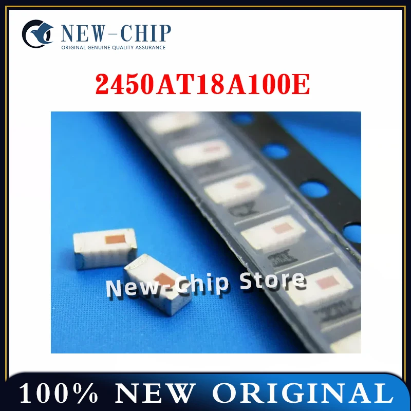 20PCS-1000PCS/LOT  2450AT18A100E  3216  1206  SMD  2.4GHz ceramic Bluetooth patch antenna  New Original
