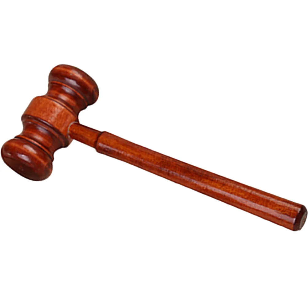 Judge Hammer Shot Toys for Toddlers Law Gavel Small Wooden Children Knock Courtroom Plaything Hammers