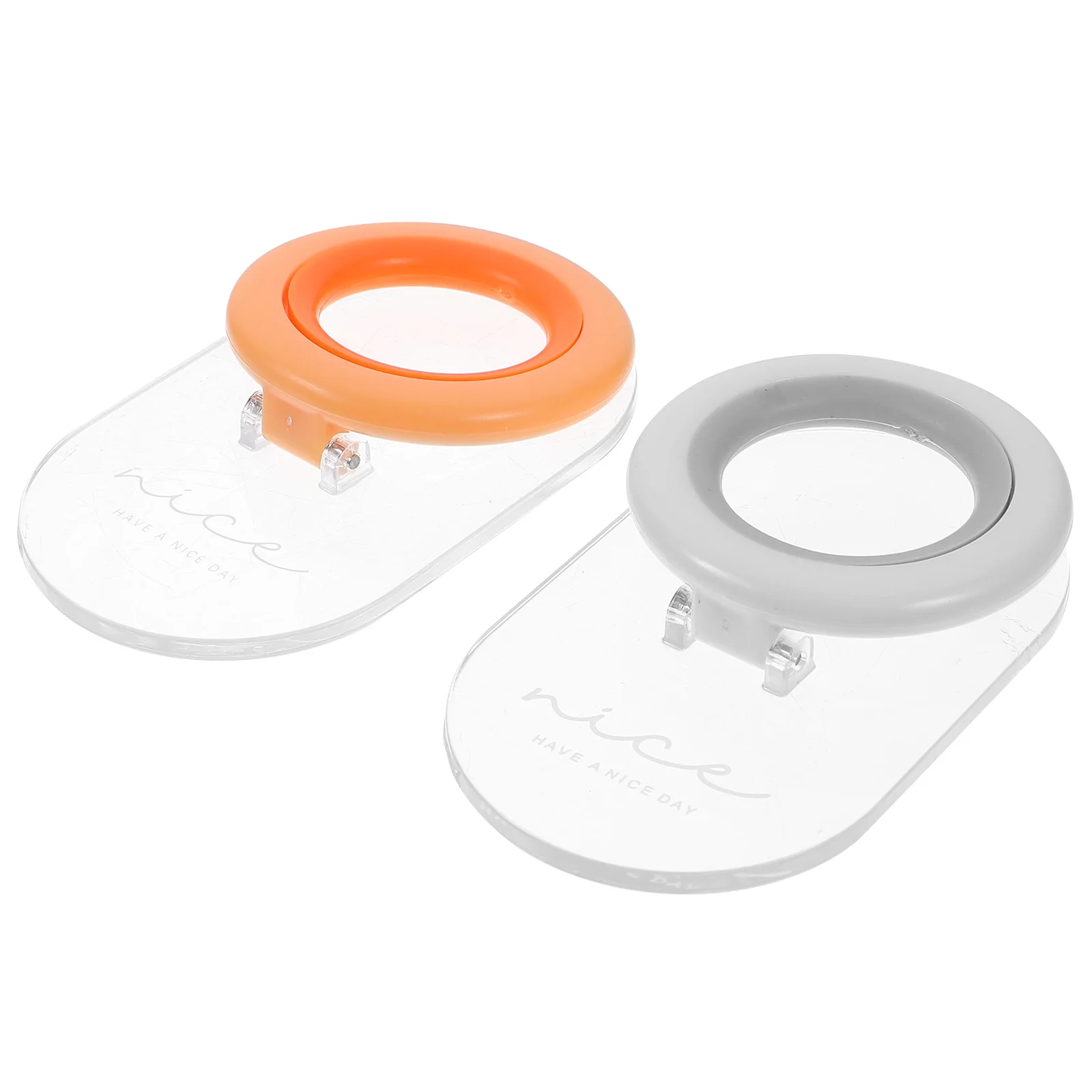 

2Pcs Toilet Lid Lifter Simple Design Sticky Handle for Elderly Use Hygienic Touch-Free Operation Bathroom Accessories Toilet