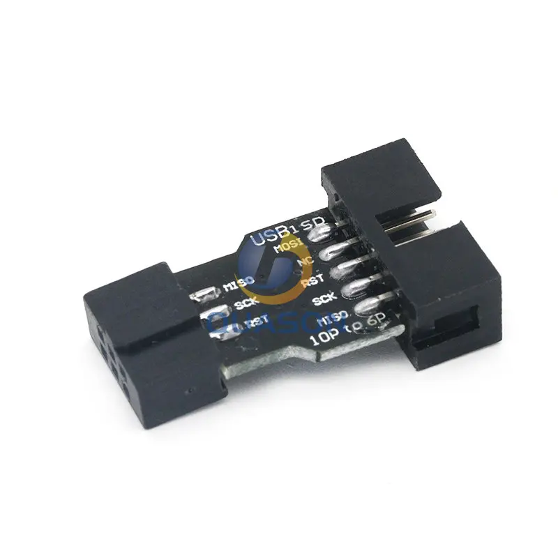 10Pin To 6PiN Convert To Standard 10 Pin To 6 Pin Adapter Board For ATMEL STK500 AVRISP USBASP ISP Interface Converter AVR