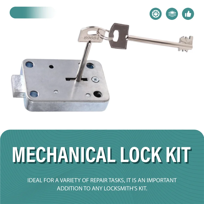 

Safe Mechanical Lock Lever Tumbler Lock All-Steel Tool Set For Locksmith Supplies Repair Tools