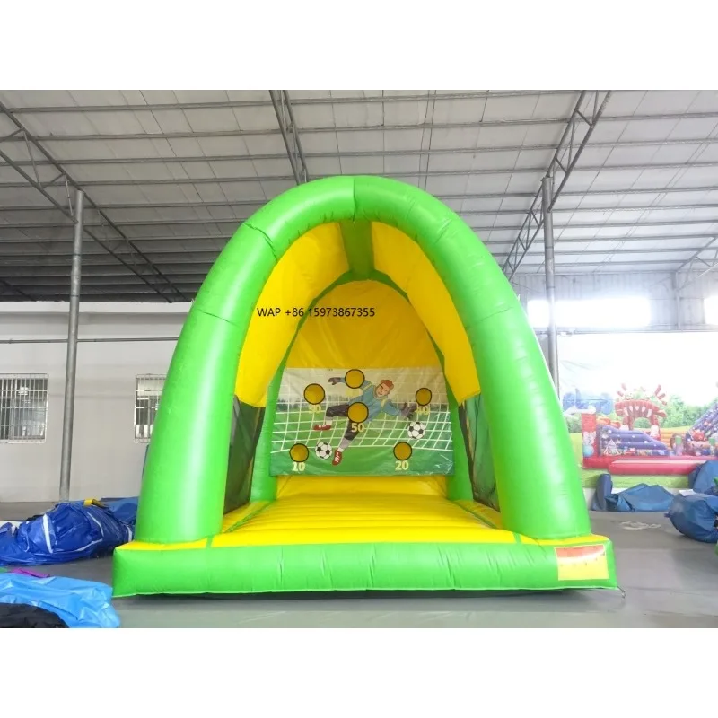 

Factory direct sales football player PVC inflatable football gate sports training game