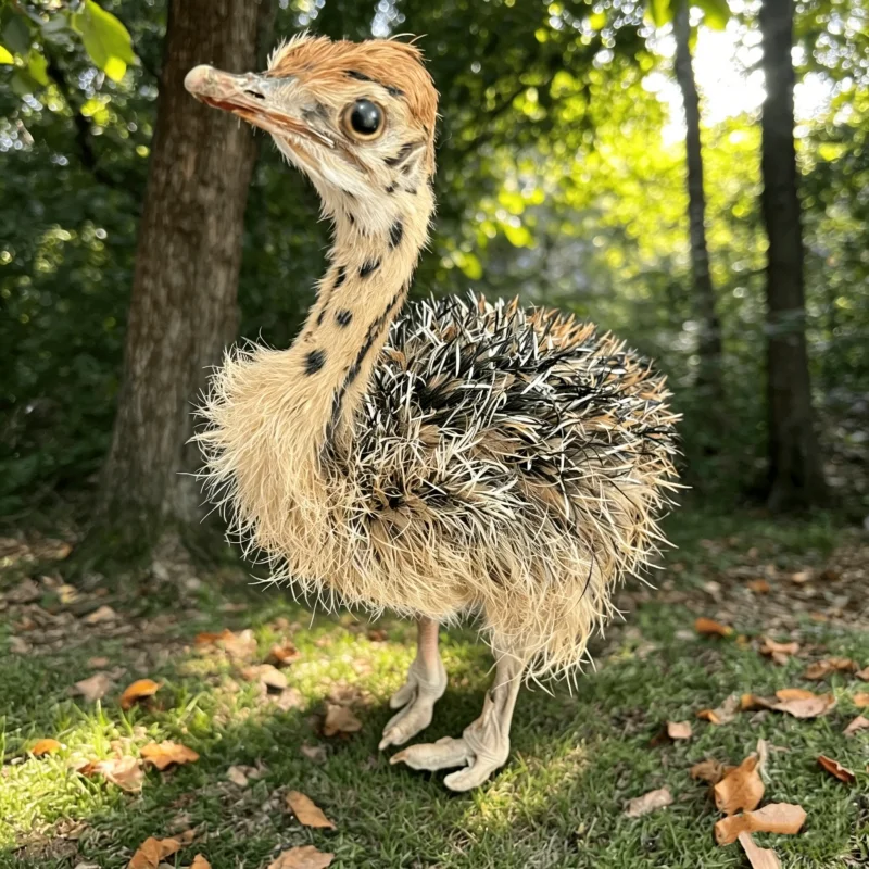 Stuffed Ostrich/emu Specimen Animal Taxidermy Home Decor Perfect for Collecting, Special Unique Gifts