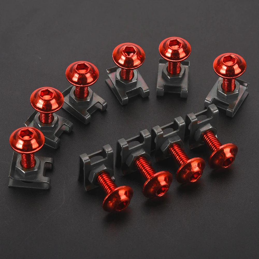 For Moto Morini X-Cape 650 2021~2025 890 SMT 390 Adventure 6MM Fairing Body Work Bolt Kit Screw Spire Speed Fastener Clip Nut