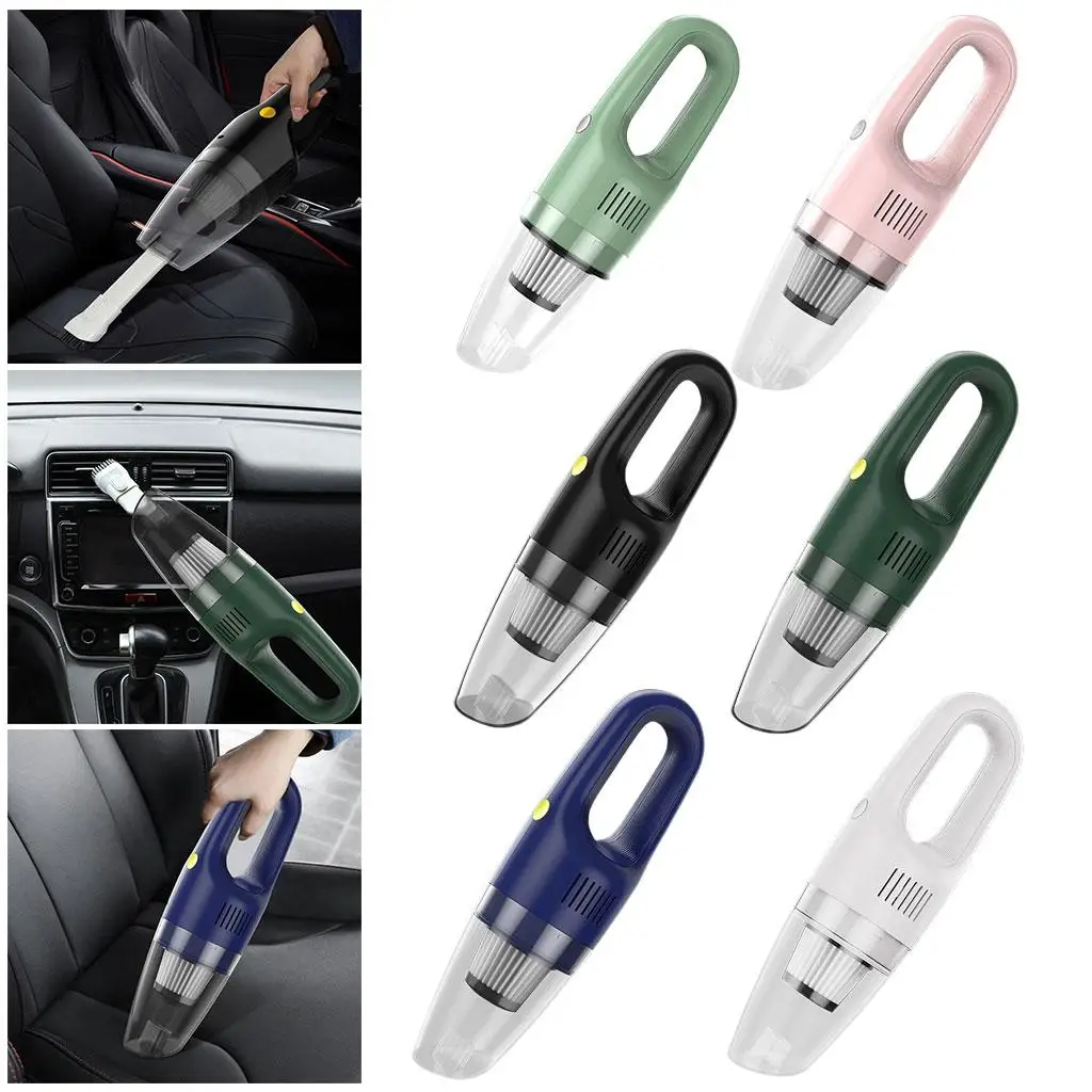 Cordless Handheld Car Vacuum Cleaner 5000PA USB Rechargeable Strong Suction