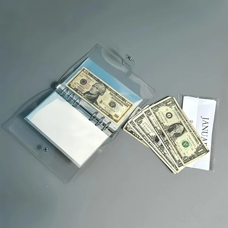 12-Monats-Geldspar-Challenge-Ordner-Set mit Geldumschlägen, einfache und lustige Möglichkeit, 2,5K/5K/10K-Sparziele zu sparen – tolles Geschenk – Detail 10