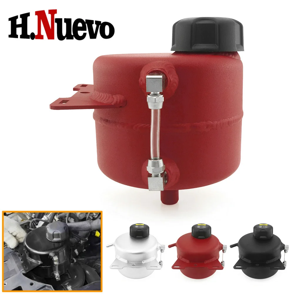

For MINI Cooper Countryman R55 R56 R57 R60 R61 Car Aluminum Coolant Header Expansion Overflow Water Tank & Cap Reservoir Can