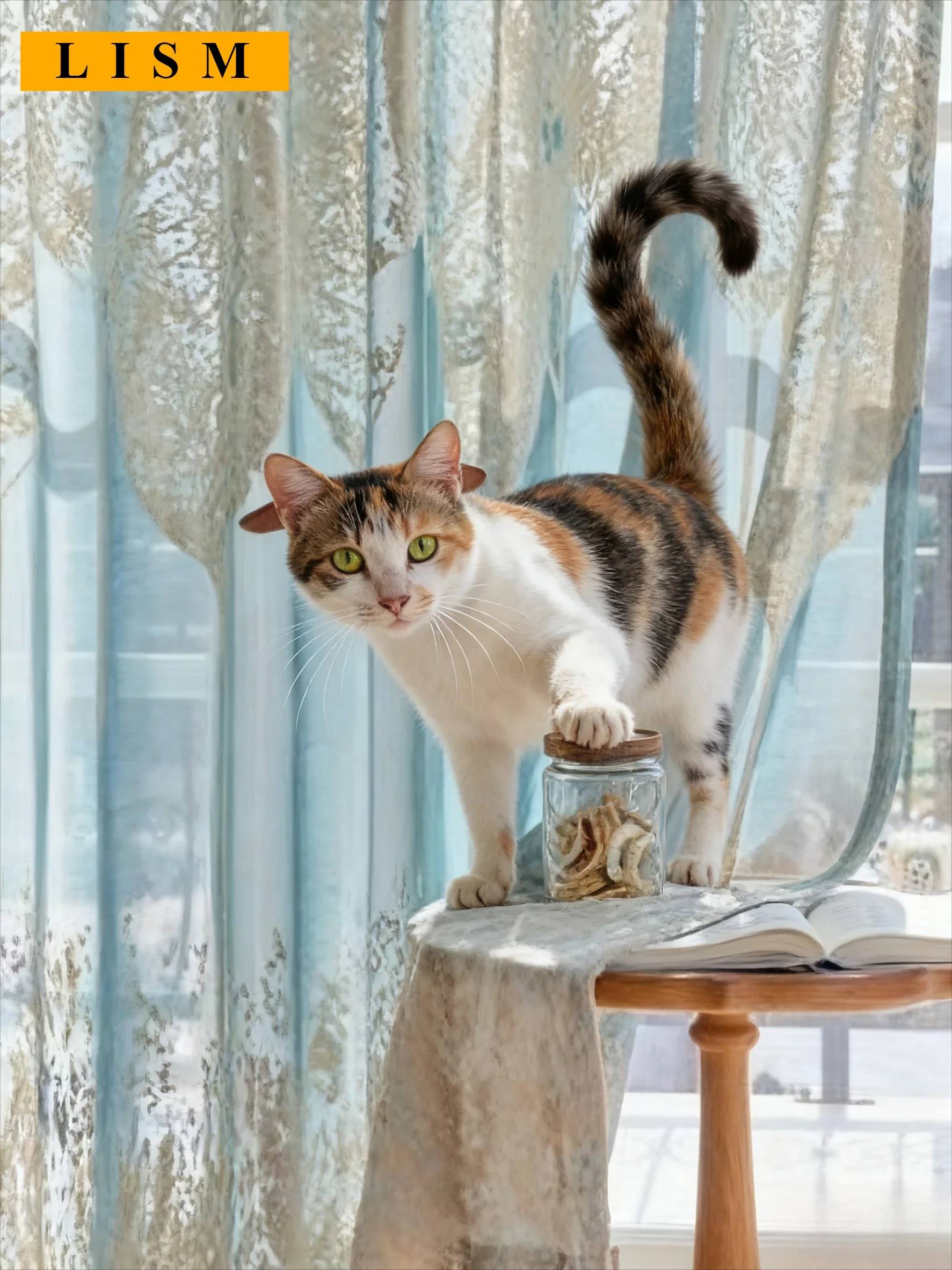 

Modern Light Luxury Cut Flannel Curtains Bedroom Simple Blackout Door Partition Blue Fabric Decoration Custom Jacquard Tulle Set