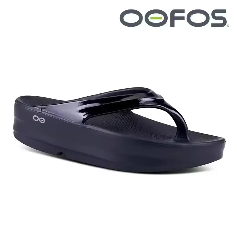 صنادل OOFOS الأصلية - شباشب خفيفة الوزن للاسترداد للرجال والنساء، صنادل ناعمة من الأسفل للمنزل الداخلي، أحذية شاطئ خفيفة