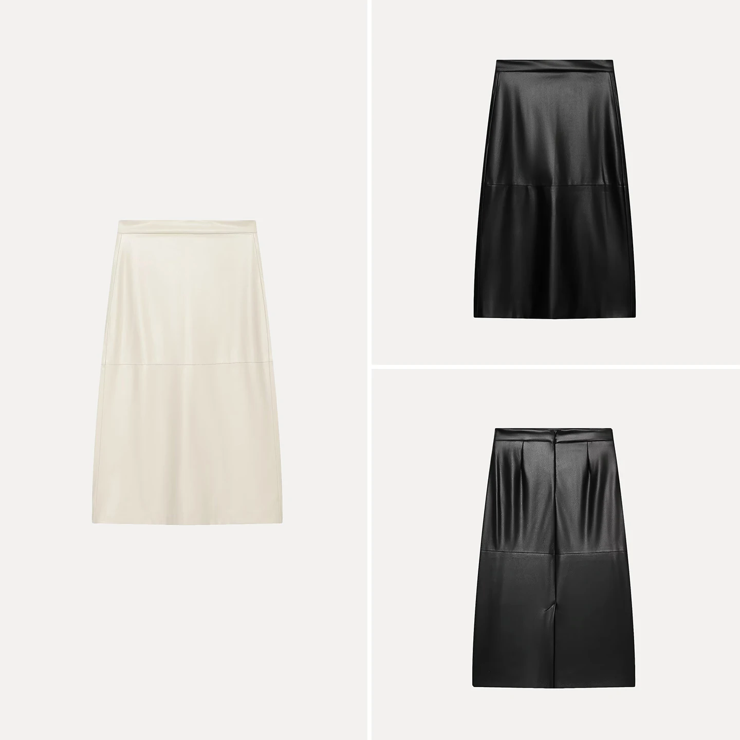 Fashionable Mid-Length Slim Fit  Color Skirt for Women Versatile Daily Wear 2026 New Summer Collection ZADATA Brand