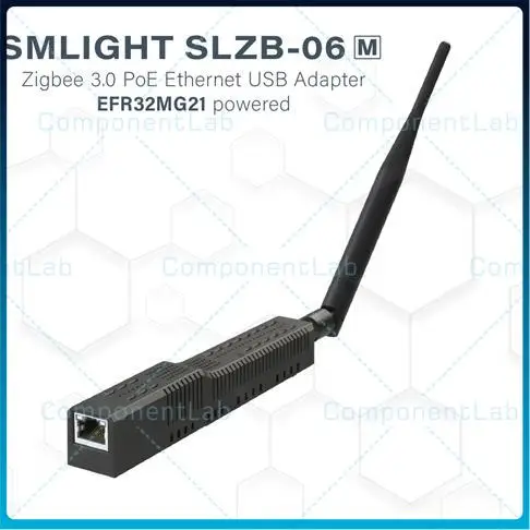 For SMLIGHT SLZB-06M Zigbee 3.0 to Ethernet USB WiFi Gateway with PoE Coordinator
