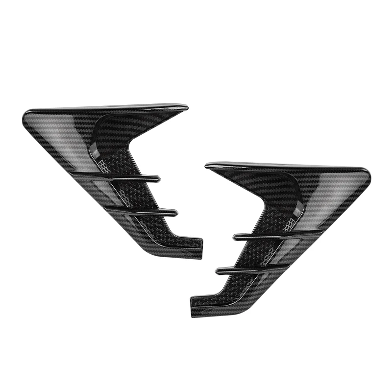 2er-Set Lüftungsabdeckungen für Kotflügel und Motorhaube – Luftstrom-Einlassverkleidung, Auto-Seitenzubehör, Flügel-Aufkleber, Belüftungssticker, modifiziertes Styling – Detail 10