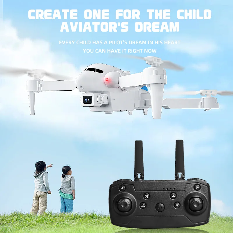 

Rc Plane with 8K Camera for Kids Beginner Remote Control Drone Folding Quadcopter Aerial Photography Helicopter Childern Gift