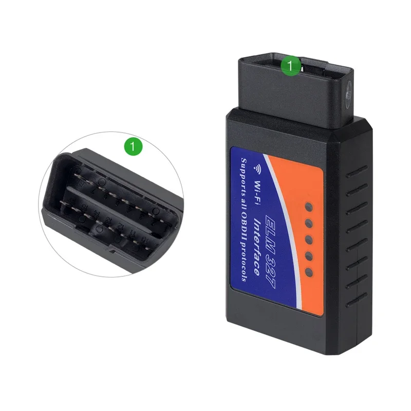 For Android /IOS PK Vgate Icar2 Code Reader ELM327 V1.5 OBD2 Scanner PIC18F25K80 BT/Wifi ELM 327 OBD Car Diagnostic Tool