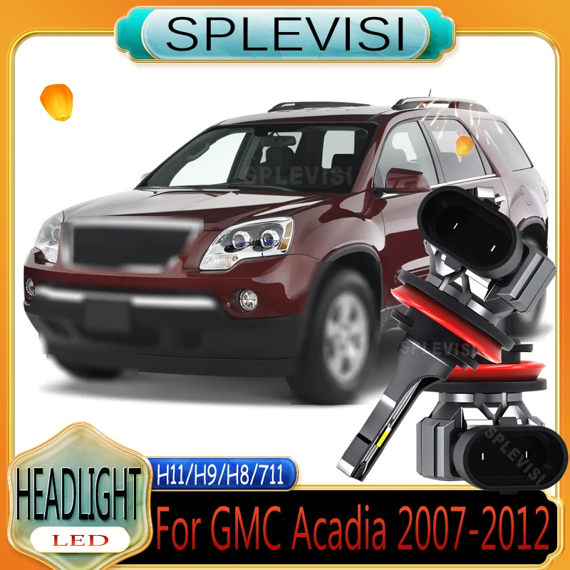 

Shockproof & Dustproof Build Enhanced Nighttime Visibility Headlight Low Beam Bulbs For GMC Acadia 2007 2008 2009 2010 2011 2012