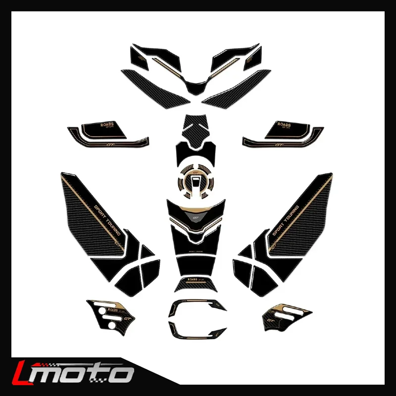 

Motorcycle 3D Gel Protection Sticker Kit for Tracer 9 GT Tracer 9GT 2025 Fuel Tank Pad Protective Decal