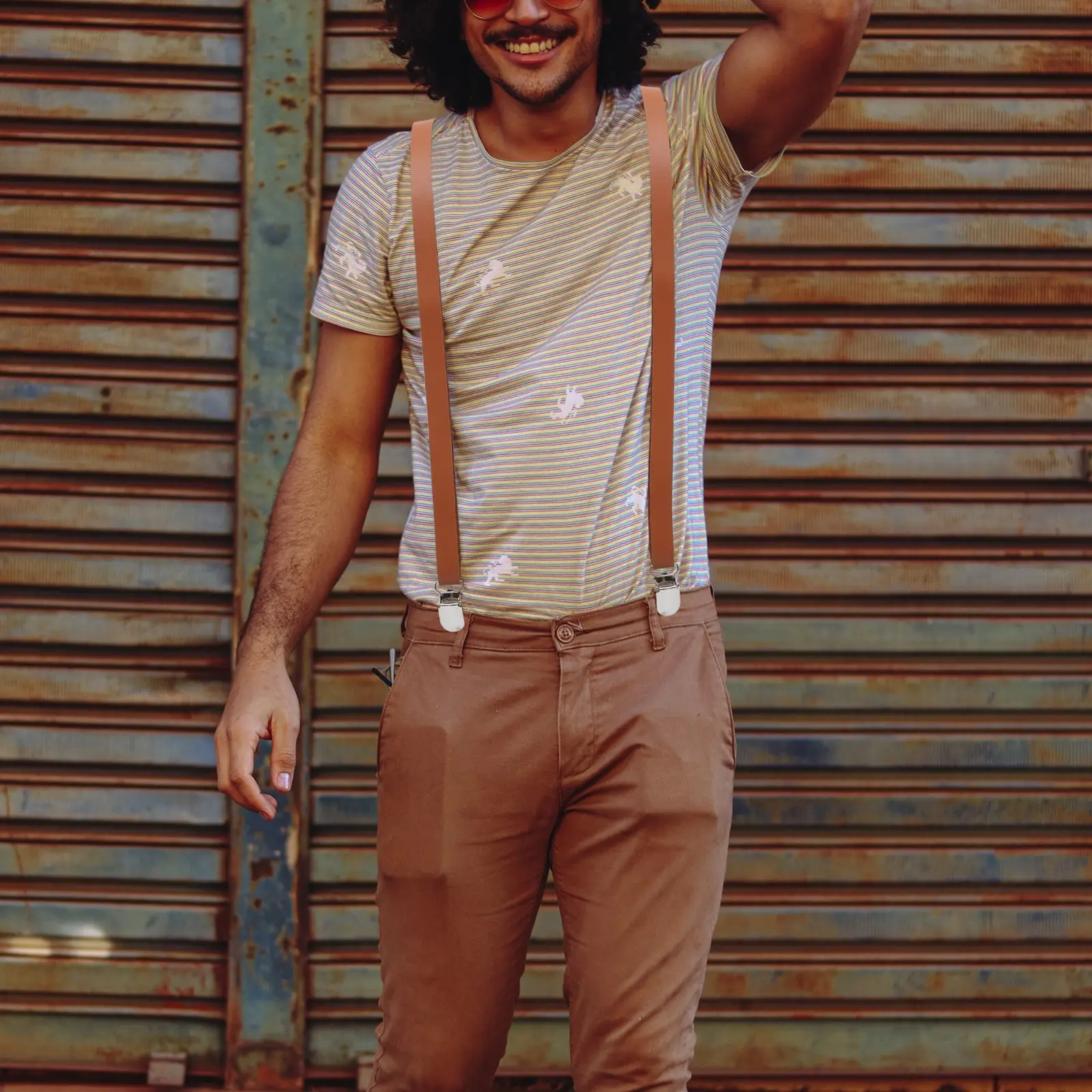 suspensórios marrons suspensórios para homens suspensórios para mulheres