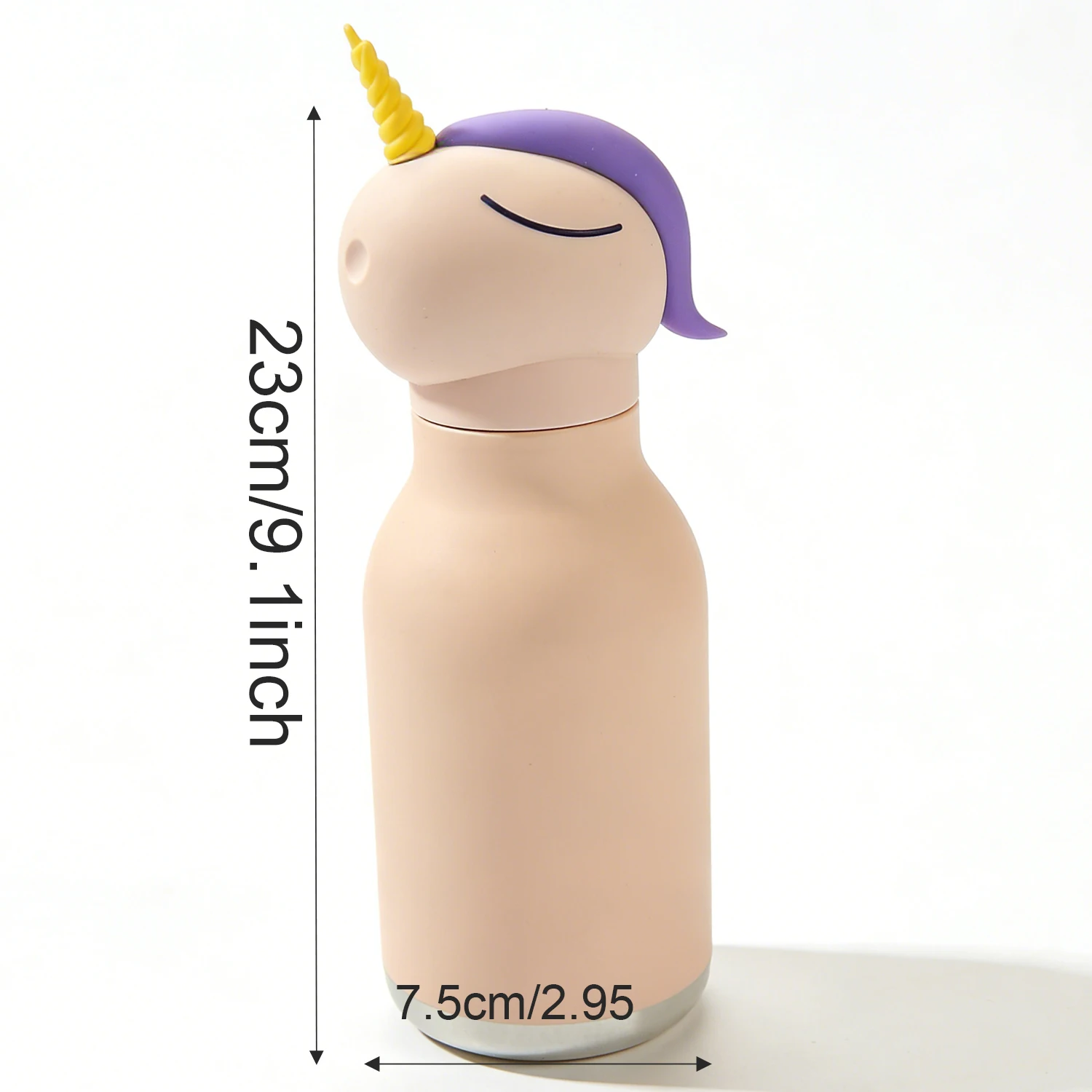 This unicorn-shaped stainless steel insulated mug, with a 460ml capacity, is perfect as a back-to-school or Valentine's Day gift